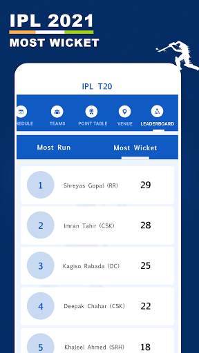 Live Score, Indian Cricket League 2021 Live Match screenshot 6