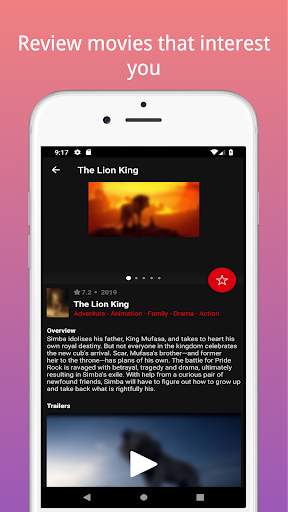 MovieLab - Watch Movie Trailers screenshot 2
