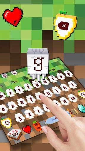 Pixel Craft Keyboard Theme screenshot 2