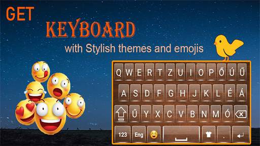 Quality Hungarian typing Keyboard screenshot 1