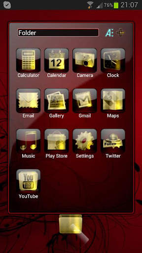 Next Launcher Finesse Theme screenshot 2