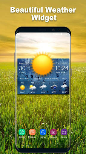Daily weather forecast widget screenshot 3
