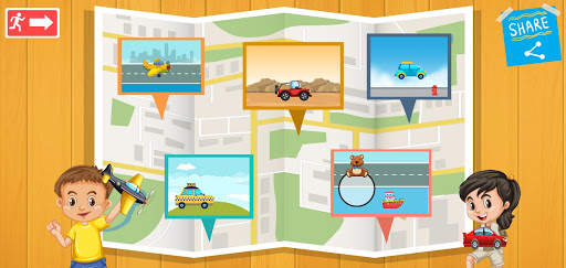 Learning Vehicles - Kids Games screenshot 1