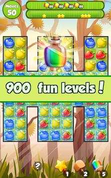 Fruit Crush Smash Match Three screenshot 4