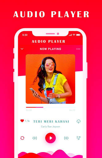 Audio Player  - Music Player With Equalizer screenshot 1