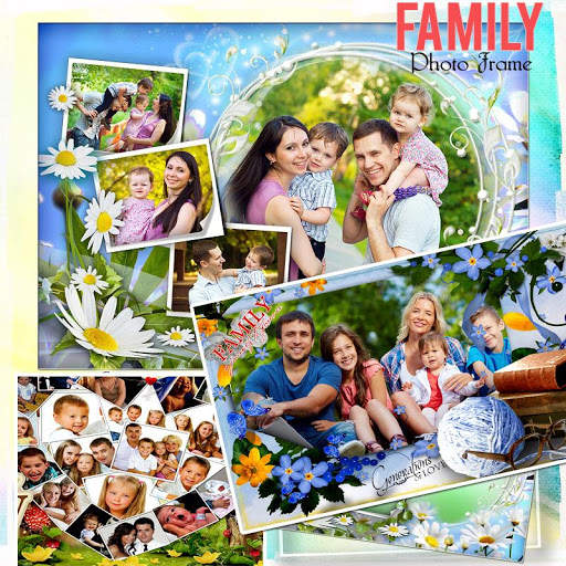 Family Photo Frames : Photo collage screenshot 1