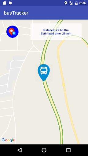 ASU Bus Tracking System screenshot 1