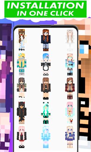 Skins for Girls for MCPE Pocket Edition & PC screenshot 1