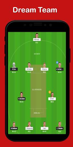 Dream Team 11 - Dream11 Team Maker Tips screenshot 1