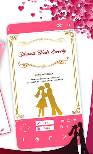 Engagement Invitation Card Maker screenshot 5