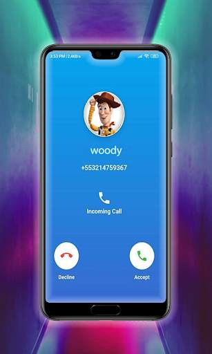 Prank video call woody screenshot 1