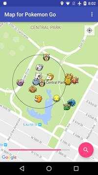 Map for Pokemon Go screenshot 3