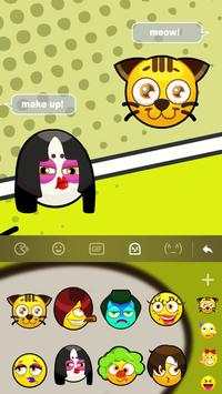Make Up Keyboard Sticker 3 تصوير الشاشة