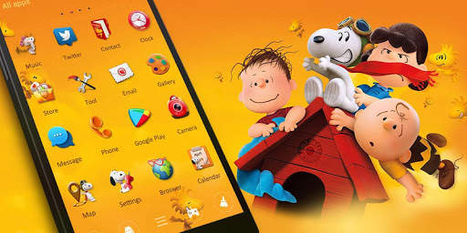 Snoopy GO Launcher Theme screenshot 5