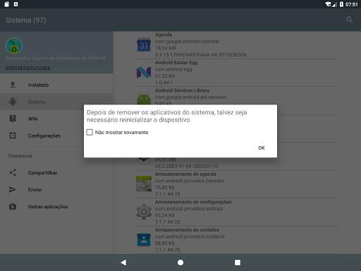 Gerenciador de aplicativos do sistema screenshot 23