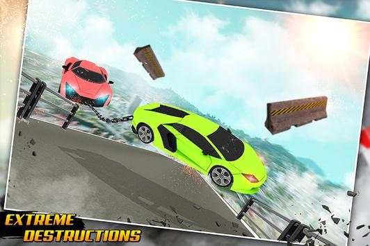 Impossible Car City Mega Ramp 3D screenshot 2