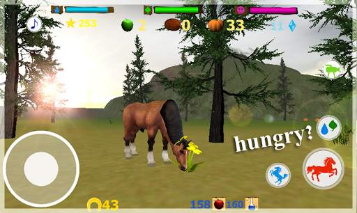 Horse Simulator 3d Animal Game: horse adventure screenshot 4