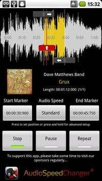 Audio Speed Changer 1 تصوير الشاشة