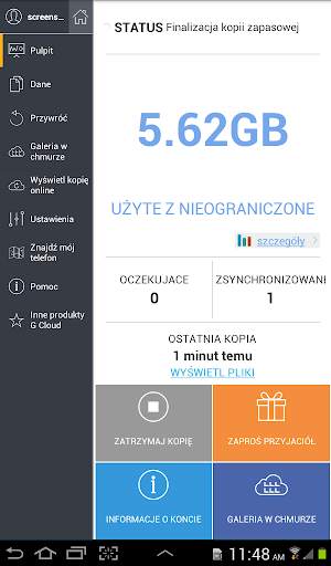 G Cloud Backup screenshot 9