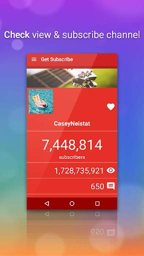 Get Subscribers Count For Youtube screenshot 4