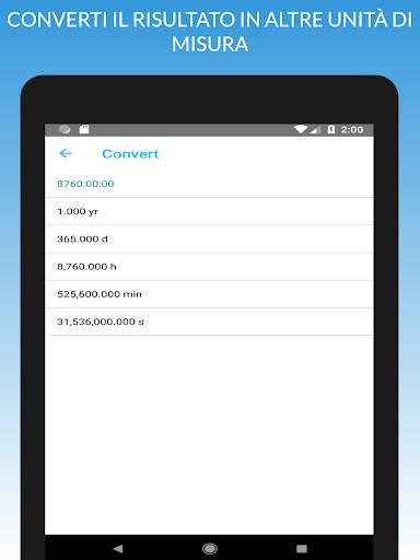 Time Calc - Calcolatrice Tempo screenshot 9