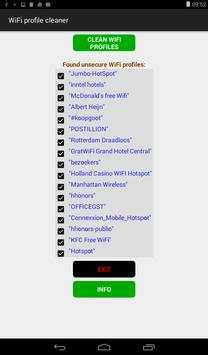 WiFi profile cleaner screenshot 3