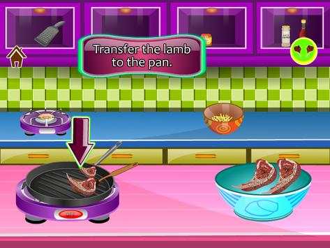 Grilled lamb cooking games screenshot 8