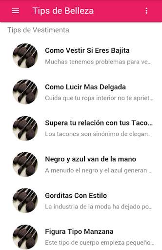 Tips De Belleza screenshot 4