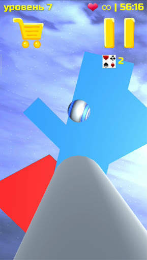 Cycle Way: сломай платформы - падающий шарик screenshot 4