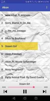 Akon songs screenshot 2