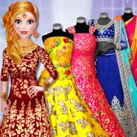 Indian Wedding Fashion Stylist: Makeup Artist game logo