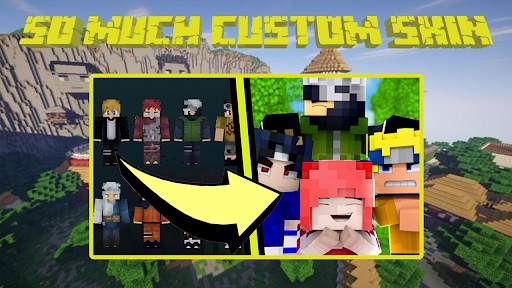 Konoha Ninja Anime MCPE Mod screenshot 1
