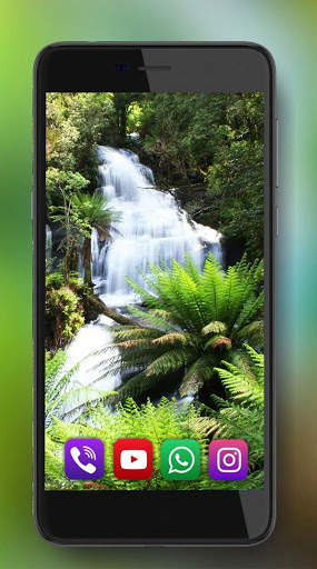 Waterfalls Jungles Live Wallpaper screenshot 2