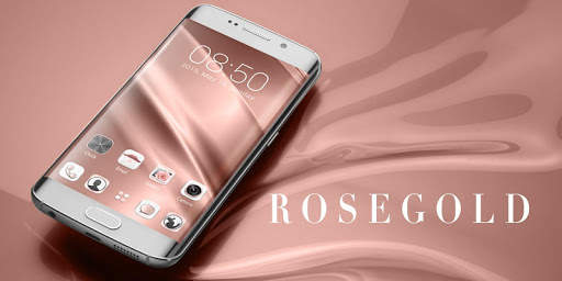 Rosegold GO Launcher Theme screenshot 5