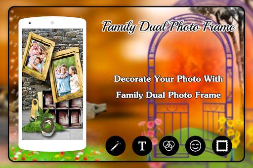 Family Dual Photo Frame screenshot 1
