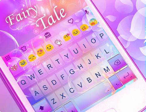 Fairy Tale Emoji Keyboard Skin screenshot 5