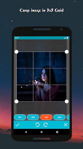 Grid Square Cut Photo Maker for Instagram screenshot 2