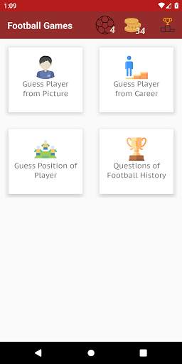 Football Games Quiz screenshot 1
