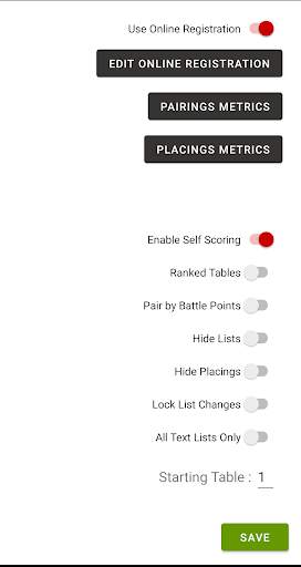 BCP Tournament Organizer screenshot 3