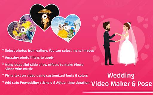 Wedding Video Maker - Couple Poses Photo screenshot 8