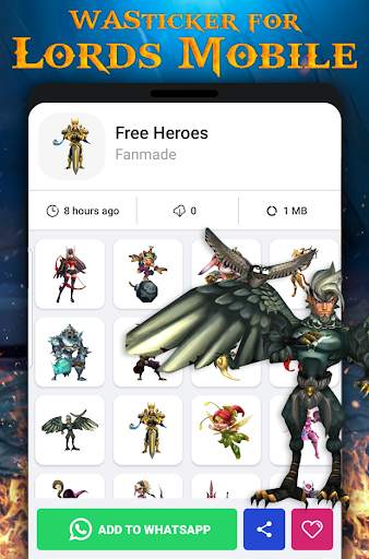WAStickers For Lords Mobile screenshot 3