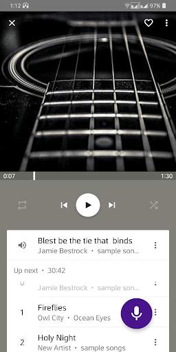 Musica Voice Control Player screenshot 2