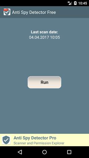 Anti Spy Detector Free screenshot 1