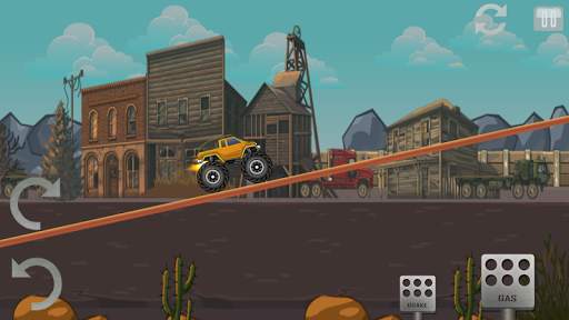 Monster Fire Rider: Monster Truck Drive Game 2019 2 تصوير الشاشة