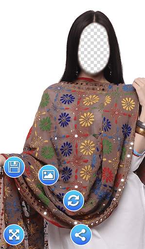 Dopatta Women Photo Frames screenshot 3