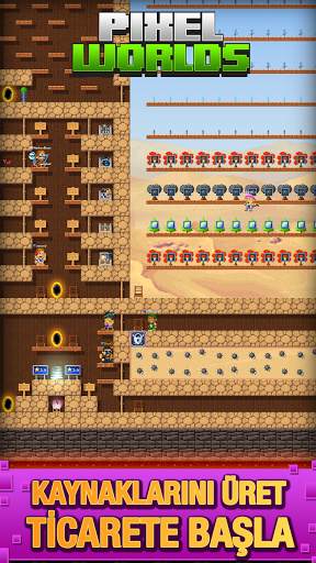 Pixel Worlds: MMO Sandbox screenshot 2