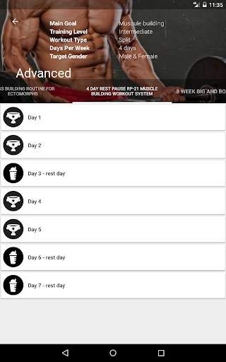 Gym App Workout Log & tracker for Fitness training screenshot 9