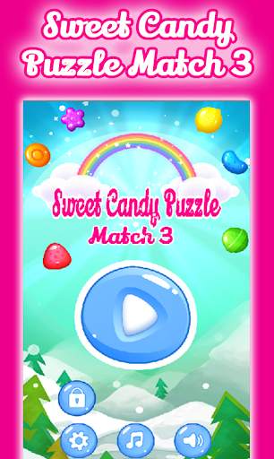 Sweet Candy Puzzle Match 3 screenshot 2