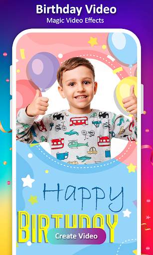 Birthday Effect Photo Video Animation Maker screenshot 3