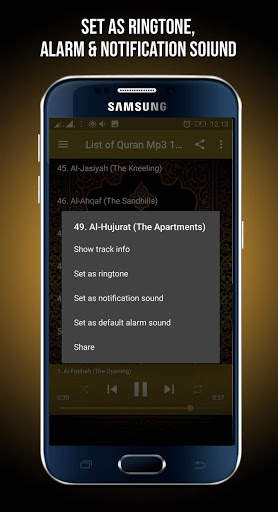 Shuraim Offline Quran Audio screenshot 3
